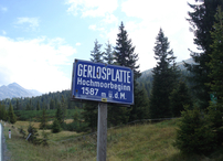 Rückfahrt über die Gerlosplatte