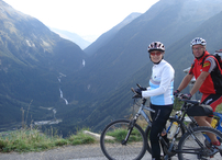 Ausblick zu den Krimmler Wasserfällen