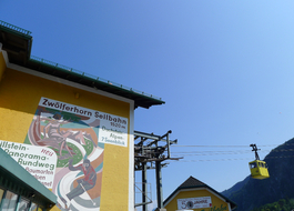 Entlang der Seilbahn auf das 12er Horn