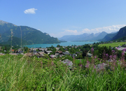 Traumhafter Ausblick auf den Wolfgangsee