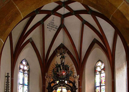  Der barocke Hochaltar (Quelle: Vorarlberg Tourismus GmbH)