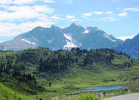 Hochtannbergpass mit Kalbelesee