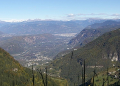 Vista del giro - Parco Naturale Monte Corno